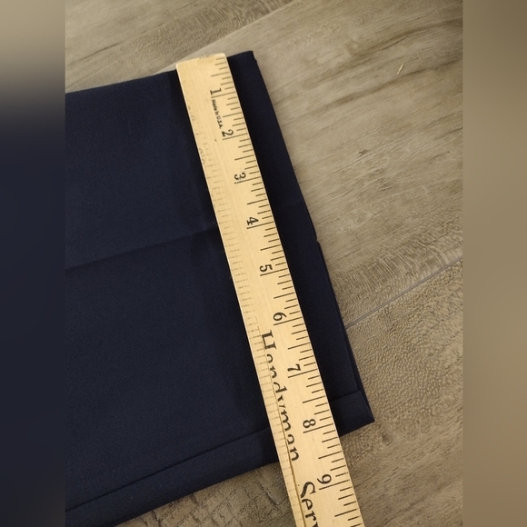 Dressbarn navy blue pull on elastic waist professional pant - Picture 8 of 9